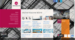 Desktop Screenshot of oblikovanje.com